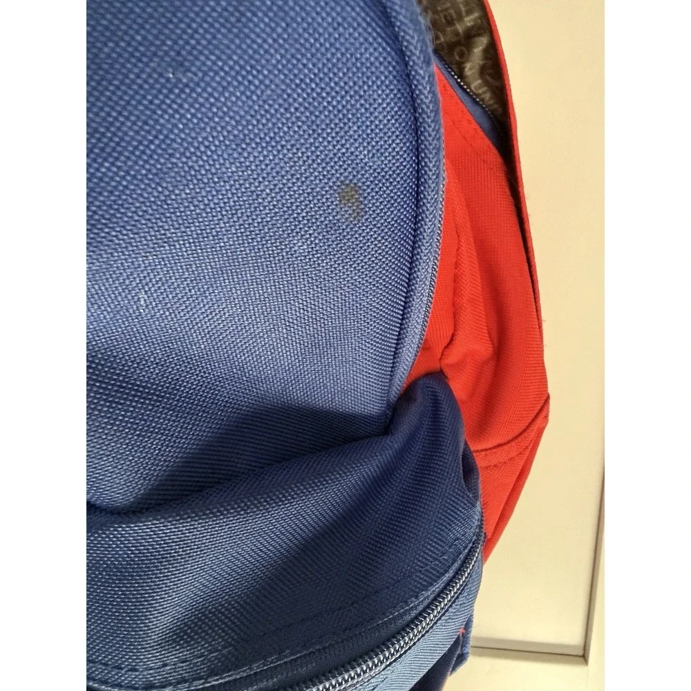 United Colors Of Benetton Red/Blue Backpack Bag